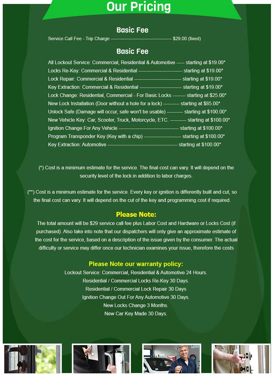 All Day Locksmith Service Little Elm, TX 972-833-2324